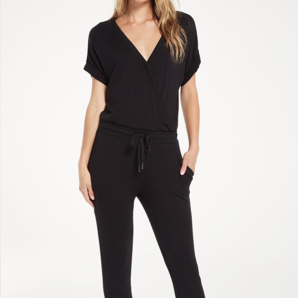 Z Supply Wrap Front Jumpsuit